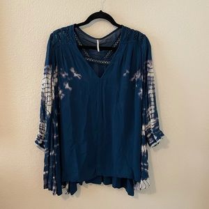 Free people tie dye top